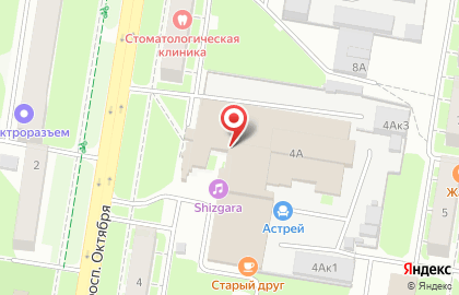Мебельная компания Милена в Автозаводском районе на карте