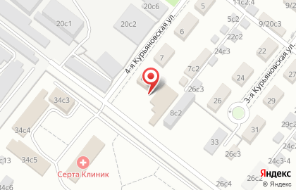 Семья на 4-й Курьяновской улице на карте