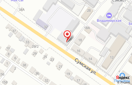 Торговая компания Текстиль-торг на Сумской улице на карте