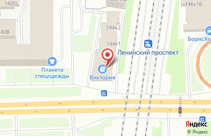 Магазин ортопедических матрасов и товаров для сна Askona на Ленинском проспекте на карте