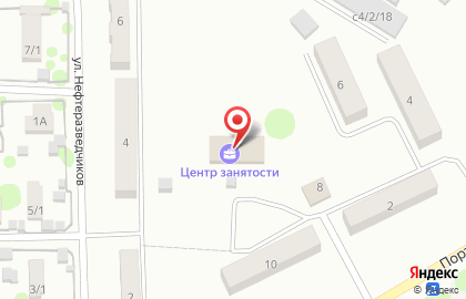 Центр занятости населения в Томске на карте