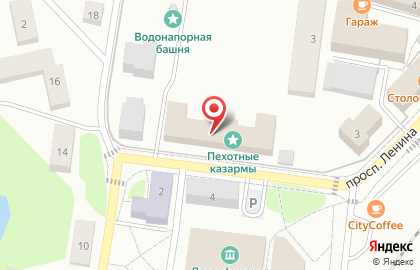 EKG на проспекте Ленина на карте