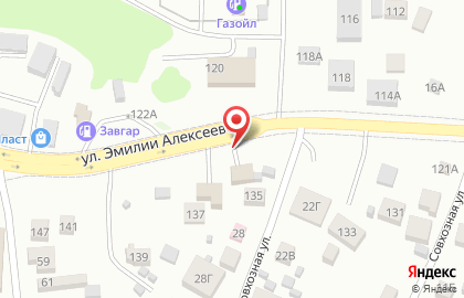 Автоцентр в Барнауле на карте