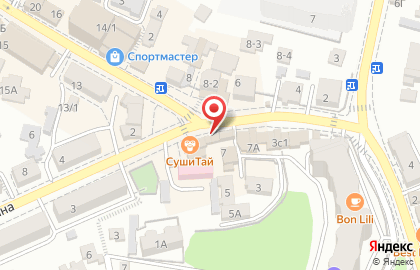 Торговая компания Окна БЕРТА на улице Горького на карте