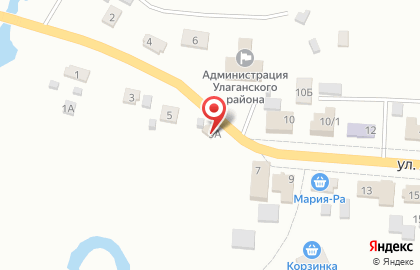 Продуктовый магазин Белуха в Горно-Алтайске на карте