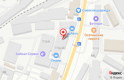 Автодок, СТО на карте