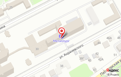 Санаторий Металлург в Ессентуках на карте