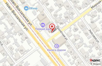 География на Пролётной улице на карте