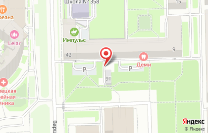 Зенит спб на карте