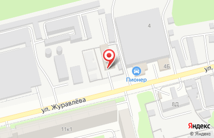 Пункт приема шин Дмитровский завод РТИ на улице Журавлёва на карте