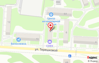 Интернет-магазин Smebel на улице Терешковой на карте