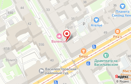 Мантия в Василеостровском районе на карте