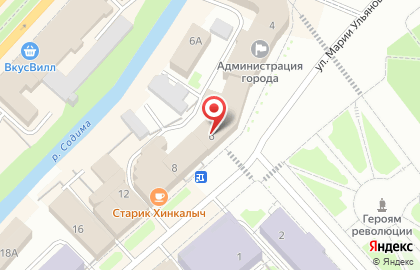 Советская на карте