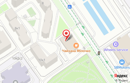 Марьино Ледовый Дворец на карте