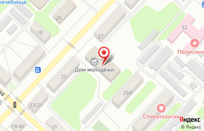 Дом молодежных организаций на Первомайской улице на карте