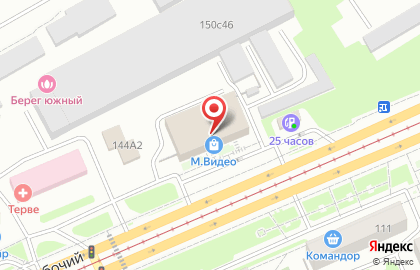 Банкомат Дальневосточный банк, филиал в г. Красноярске на проспекте Газеты Красноярский Рабочий, 144 на карте