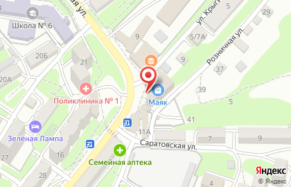 Магазин садоводов ЗеленГрад в Фрунзенском районе на карте