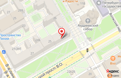 Аптеки 36,6 в Василеостровском районе на карте