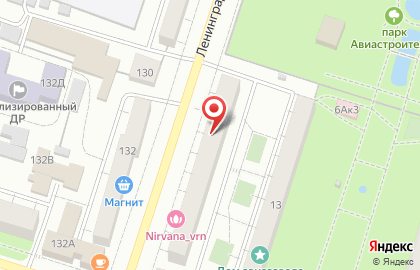 Уголовно-исполнительная инспекция Левобережного района на карте