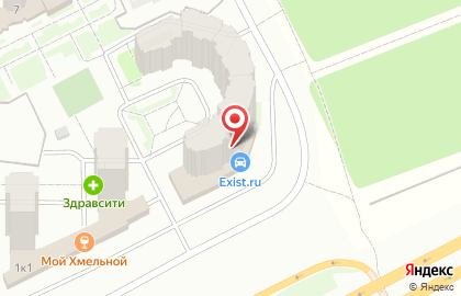Частный детский сад Аленка на Бородинском бульваре на карте