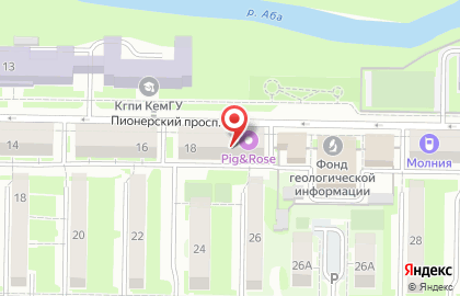 Кафе-бар Искра на карте