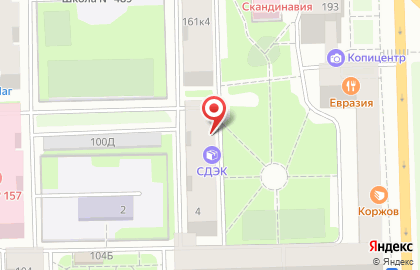 Аэроклуб SkyJumper в Московском районе на карте