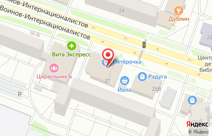 Пивной на карте