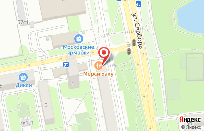 Ресторан Мерси, Баку на карте