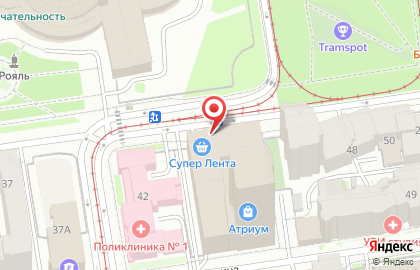 Этажи Новосибирск на карте