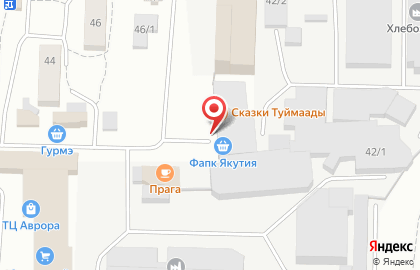 Торговый дом Сказки Туймаады на улице Дзержинского на карте
