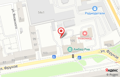 Шиномонтажная мастерская в Ленинградском районе на карте