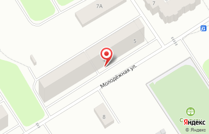 Магазин разливного пива Емеля на Молодёжной улице на карте