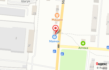 Магазин автозапчастей для иномарок в Оренбурге на карте