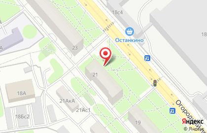 Алексеевский в Огородном проезде на карте