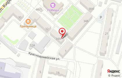 Фирменный магазин Крюгер на проспекте Кирова на карте