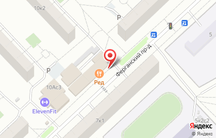 СберБанк в Ферганском проезде на карте