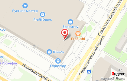 Салон белорусских дверей Трейд-Холл на Нахимовском проспекте на карте