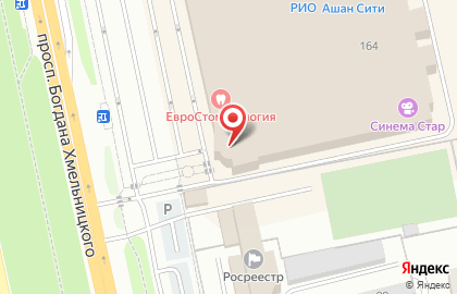 Сеть линзоматов ЛинзАмат в Белгороде на карте