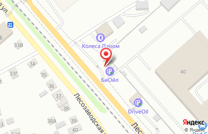 Meridian на Лесозаводской улице на карте