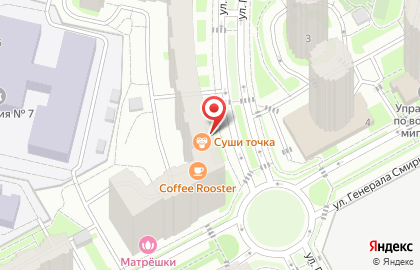 Мясная лавка в Москве на карте