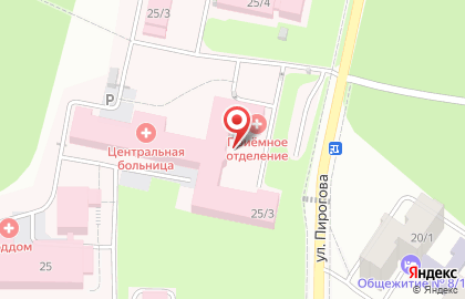 Центральная клиническая больница СО РАН на карте