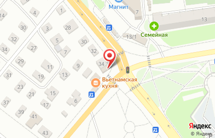 Цветочный магазин Цветы №1 на Новокирпичной улице на карте