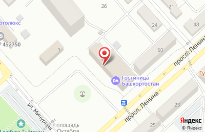 Гостиничный комплекс Башкортостан на карте