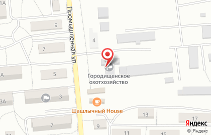 Городищенское районное общество охотников и рыболовов на карте