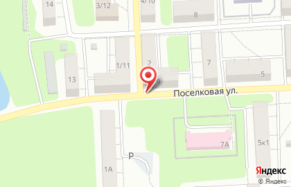 Продуктовый магазин на Поселковой, 8 на карте