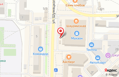 Свадебный салон Kukla в Советском районе на карте