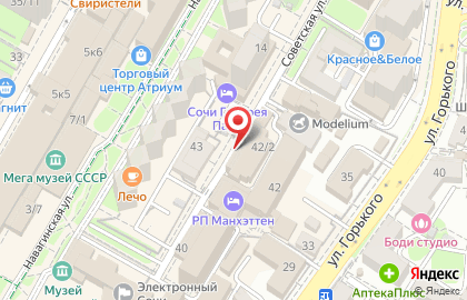 Persona на Советской улице на карте
