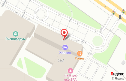 Отель Hilton Saint Petersburg ExpoForum на карте