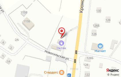 Октан на Советской улице на карте