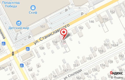 Аптека Апрель в Ростове-на-Дону на карте